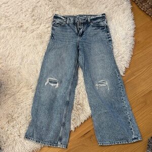 GAP Kids Blue Distressed Jeans